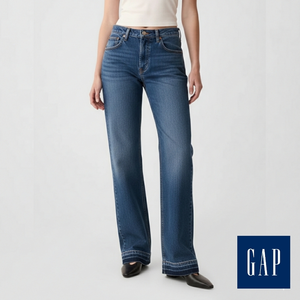 Sz 25 GAP '90s Loose Mid Rise Jeans